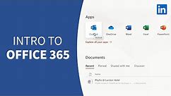 Office 365 Tutorial - INTRODUCTION