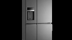 609L UltimateTaste 900 quad door fridge - Dark stainless steel - EQE6870BA