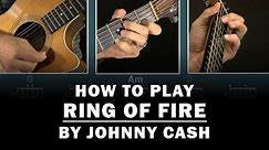 Ring of Fire (Johnny Cash) | How to Play | Beginner guitar lesson