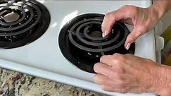 How to assemble a Hotpoint electric stove burners