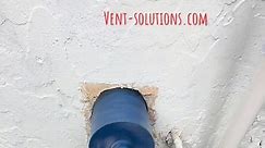 Dryer vent replacement/install. #dryerfire🔥🔥🔥 #ventsolutionsdryerventcleaning #dryerventcleaning #dryerventsafety #dryerfireprevention