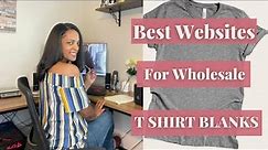 Where To Find The best T Shirt Blanks (Top Wholesale Websites)