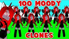 100 Moodys! How To Clone Yourself In Adopt Me! (Roblox)