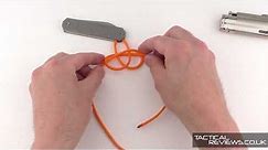 Paracord Lanyard Tying Tutorial - Snake Knot and Diamond Knot (with bead)