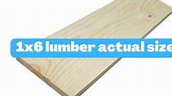 1x6 lumber actual size - WoodworkingToolsHQ