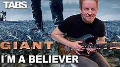 Giant - I´m A Believer | Guitar cover WITH TABS |