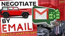 How to Negotiate a Car Price with a Dealer by Email and Other Tips