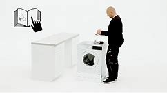How to install your AEG washer dryer