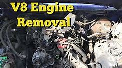 How to Remove Ford V8 Engine Part 1 - F150