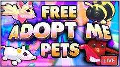 💜 ADOPT ME LIVE GIVEAWAY 💜LEGENDARY PETS RIGHT NOW 💜 (Roblox)