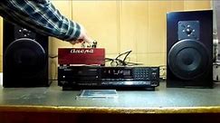 Sony CDP 950 with DAC TDA1541,tube amp and self made speakers