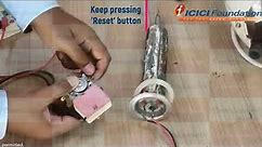 Testing of Water Heater Geyser Parts