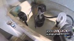 How To Repair Trickling Running Toilet Leaking Water With Duo Flush Install Flashlight Vid Series