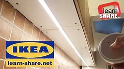 IKEA Kitchen Lighting OMLOPP - How to Install Under Cabinet LED Lighting
