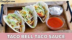 How to Make Taco Bell Sauce