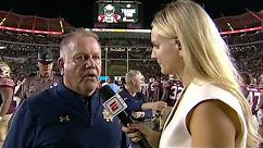Brian Kelly explains post game “execution” remarks | Notre Dame Fighting Irish