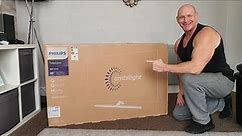 Philips OLED 800 (807) Series with Ambilight. unboxing, setup & demo!