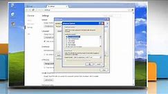 How to manage Advanced Security settings in Google™ Chrome on a Windows® XP PC