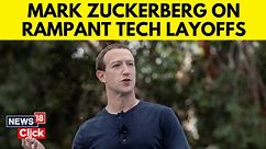 Meta's Mark Zuckerberg Explains Reason For Rampant Tech Layoffs