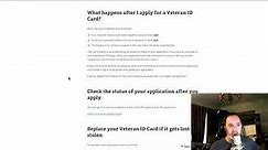 How to Request A New Veteran ID Card