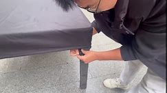 Rectangular Patio Table Cover - Waterproof Anti-UV Outdoor Table Cover - Outdoor Patio Furniture Cover 85" L x 40" W x 6" H