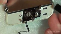iPhone 5S: Home Button Touch ID Replacement Close Up
