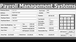 How to Create Payroll Management Systems in Excel using VBA