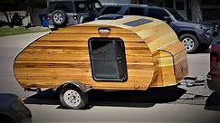 Cedar Strip Teardrop Camper build