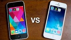iPhone 5c vs iPhone 5 - Performance Geekbench, Graphics & Browser Battle
