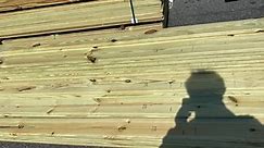 Decking and lumber sale