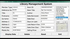 How to Create a Library Management System in Excel - Full Tutorial
