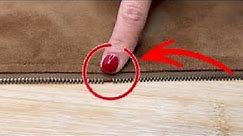 The zipper loses 2 teeth! trick to not change closure, a tailor taught me this