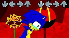 Sonic EXE Friday Night Funkin' be like + Sonic KILLS Dr.Eggman + Tails - FNF