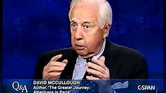 Q&A: Historian David McCullough - Part I