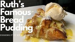 Ruth's Chris Famous Bread Pudding with Whiskey Sauce! EXACT RESTAURANT RECIPE!