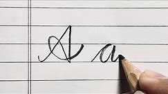 Alphabets A to Z Cursive for Beginners
