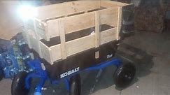Kobalt cart with sides 20 cubic ft now instead of 7