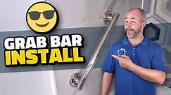 How to Install a Shower Grab Bar