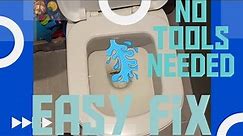 Fix water constantly flowing into your toilet bowl
