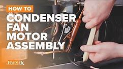 The ultimate guide to replacing GE refrigerator part # WR60X23363 Condenser Fan Motor Assembly
