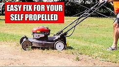 Very Common Fix for Your Self Propelled Push Mower...