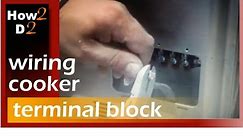Wiring cooker oven terminal block How to wire cooker oven video