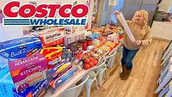 Large COSTCO Grocery Shopping!