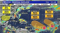NHC upgrades chances for 2 areas of possible tropical activity
