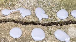 Easy repair for concrete cracks! 💪💯