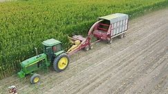 Chopping Corn Silage near Greenville Ohio