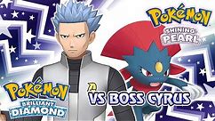 Pokémon Brilliant Diamond & Shining Pearl - Galactic Boss Battle Music (HQ)