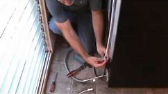 How to fix a leaking refrigerator ice maker water line...Part 3