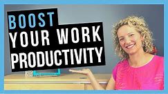 How to Increase Productivity in the Workplace [PRODUCTIVITY IMPROVEMENT HACKS]