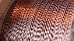 Wire production, Copper cable, energy industry. Cable factory is involved in production of copper wire and cable. Copper wire production is one of main activities